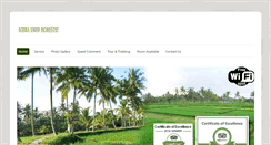 Desktop Screenshot of nirwaubudhomestay.com